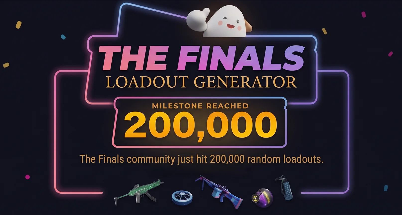 The Finals Premium Slot Machine - 200K Loadouts Generated