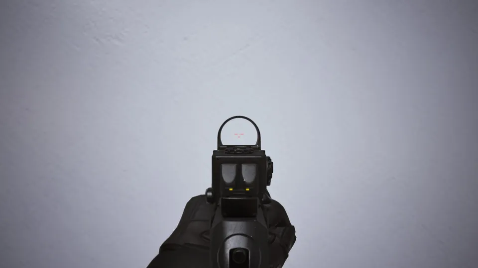 Adder Reflex reticle in THE FINALS